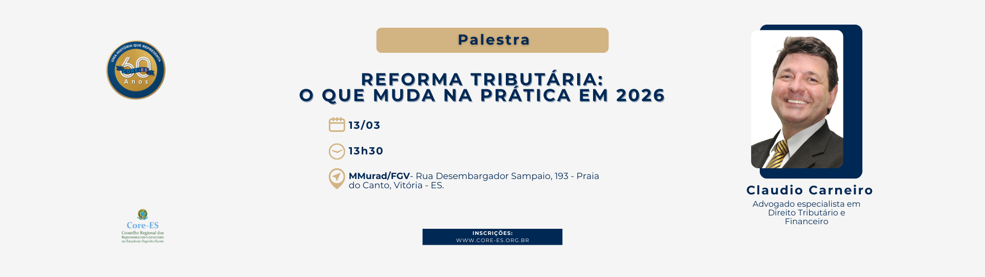 Core-ES | Conselho Regional dos Representantes Comercias no Estado do Espirito Santo